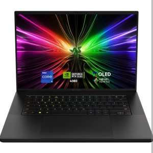 Razer Blade 16 (2024) Gaming Laptop: NVIDIA GeForce RTX 4080 - Intel Core i9-14900HX 14th Gen CPU - 16" OLED QHD+ 240Hz Display - 32GB RAM - 1TB SSD - Windows 11 - Chroma RGB - Snap Tap