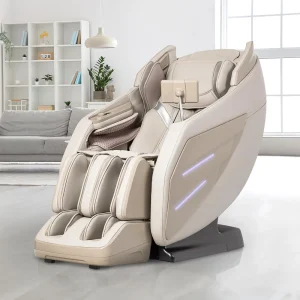 Osaki OS-3D Champ II | Taupe | Full Body Massage Chair | 3D SL-Track Full Body Massage Chair | Zero Gravity | Lumbar Heating | Touchscreen Controller | Auto Body Scan | Bluetooth Speaker